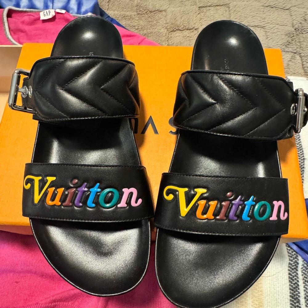 Louis Vuitton slides